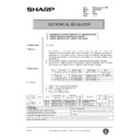 Sharp AR-161 (serv.man161) Technical Bulletin
