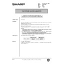 Sharp AR-161 (serv.man167) Technical Bulletin