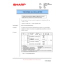 Sharp AR-161 (serv.man42) Technical Bulletin