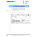 Sharp AR-161 (serv.man58) Technical Bulletin