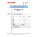 Sharp AR-161 (serv.man63) Technical Bulletin