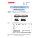Sharp AR-161 (serv.man64) Technical Bulletin