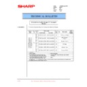 Sharp AR-161 (serv.man68) Technical Bulletin