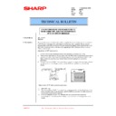 Sharp AR-161 (serv.man69) Technical Bulletin