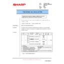 Sharp AR-163 (serv.man26) Technical Bulletin