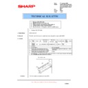 Sharp AR-163 (serv.man28) Technical Bulletin