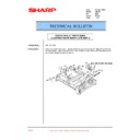 Sharp AR-163 (serv.man55) Technical Bulletin