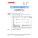 Sharp AR-163 (serv.man56) Technical Bulletin