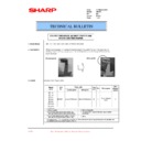Sharp AR-163 (serv.man59) Technical Bulletin