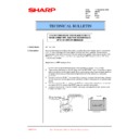 Sharp AR-163 (serv.man65) Technical Bulletin