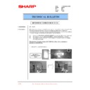 Sharp AR-163 (serv.man67) Technical Bulletin