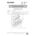 Sharp AR-200 (serv.man129) Technical Bulletin