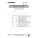 Sharp AR-200 (serv.man136) Technical Bulletin