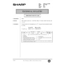 Sharp AR-200 (serv.man137) Technical Bulletin