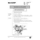 Sharp AR-200 (serv.man139) Technical Bulletin
