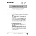 Sharp AR-200 (serv.man143) Technical Bulletin