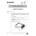 Sharp AR-200 (serv.man151) Technical Bulletin