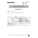 Sharp AR-200 (serv.man158) Technical Bulletin