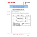 Sharp AR-200 (serv.man33) Technical Bulletin