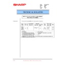 Sharp AR-200 (serv.man71) Technical Bulletin