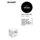 Sharp AR-200 (serv.man9) User Guide / Operation Manual