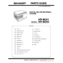 Sharp AR-203 (serv.man10) Parts Guide