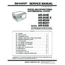 Sharp AR-203 (serv.man4) Specification