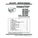 Sharp AR-203 (serv.man5) Service Manual
