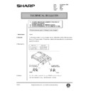 Sharp AR-205 (serv.man144) Technical Bulletin
