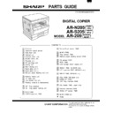 Sharp AR-205 (serv.man19) Parts Guide