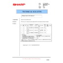 Sharp AR-205 (serv.man51) Technical Bulletin