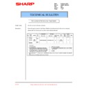 Sharp AR-205 (serv.man60) Technical Bulletin