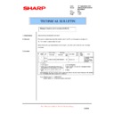 Sharp AR-235 (serv.man77) Technical Bulletin
