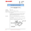 Sharp AR-235 (serv.man93) Technical Bulletin