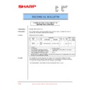 Sharp AR-235 (serv.man97) Technical Bulletin