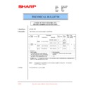 Sharp AR-235 (serv.man99) Technical Bulletin