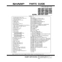 Sharp AR-250 (serv.man6) Parts Guide