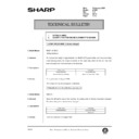 Sharp AR-250 (serv.man88) Technical Bulletin