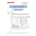 Sharp AR-275 (serv.man107) Technical Bulletin