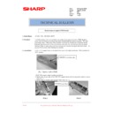 Sharp AR-275 (serv.man88) Technical Bulletin