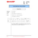 Sharp AR-275 (serv.man98) Technical Bulletin