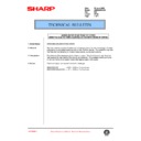Sharp AR-280 (serv.man110) Technical Bulletin