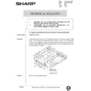 Sharp AR-280 (serv.man131) Technical Bulletin