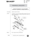 Sharp AR-280 (serv.man134) Technical Bulletin