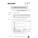 Sharp AR-280 (serv.man138) Technical Bulletin
