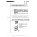 Sharp AR-280 (serv.man152) Technical Bulletin