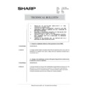 Sharp AR-280 (serv.man164) Technical Bulletin