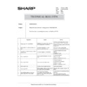 Sharp AR-280 (serv.man167) Technical Bulletin