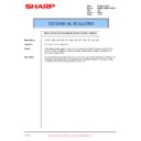 Sharp AR-280 (serv.man49) Technical Bulletin