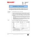 Sharp AR-280 (serv.man61) Technical Bulletin